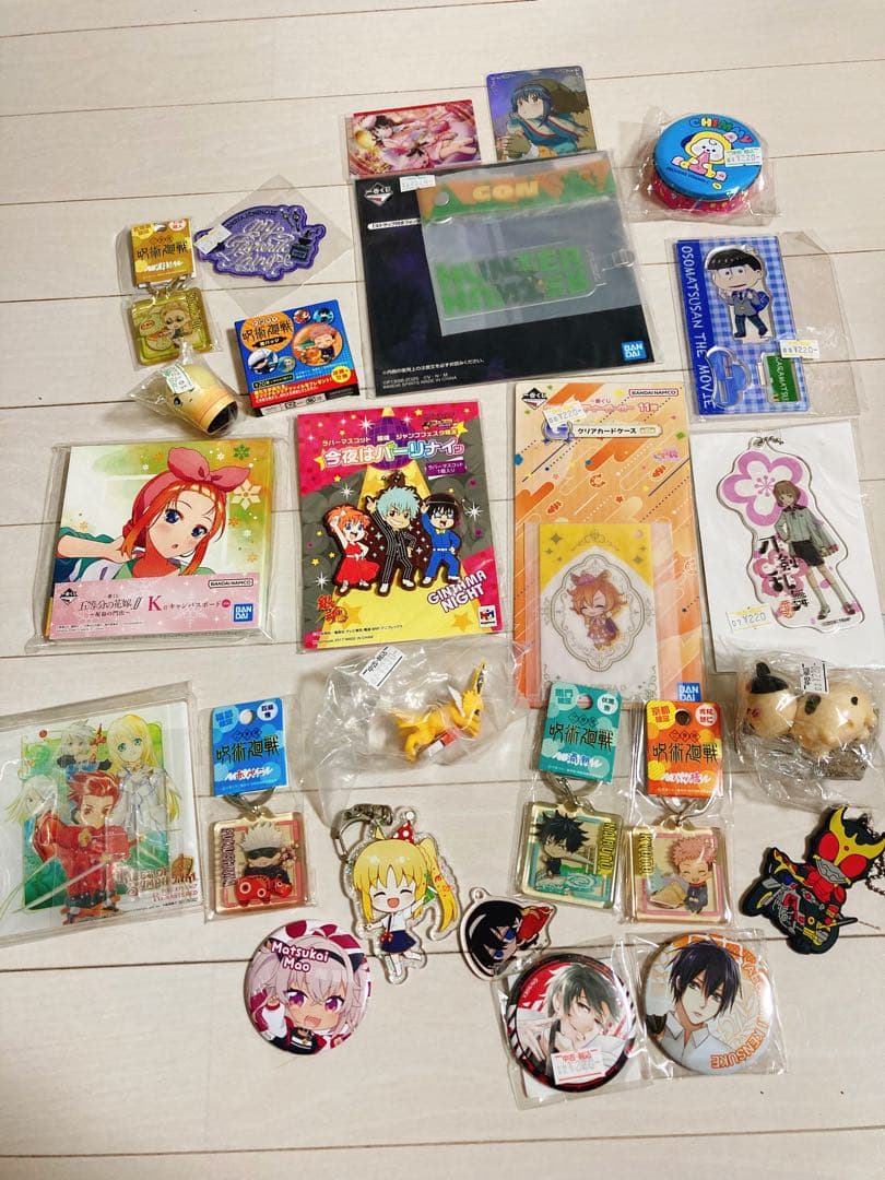 ① ノンジャンル　アニメグッズ　雑貨　大量　まとめ売り　断捨離　処分
