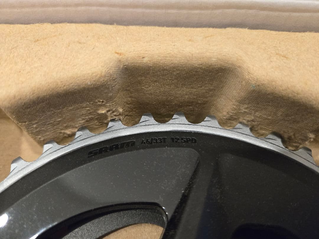 (未使用品)SRAM RIVALクランクセット 2×46/33T(170mm)