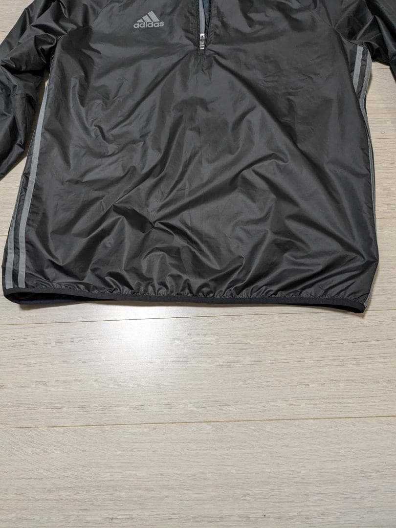 値下！上下セットadidas ウィンドブレーカー ピステ ブラック 3XO 美品