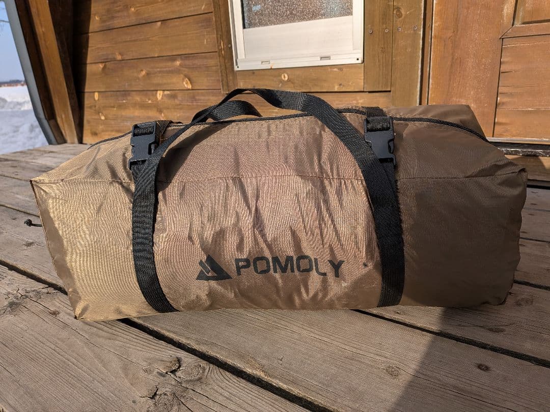 【一泊のみ使用】POMOLY CHALET 70 Pro | ロッジ型テント