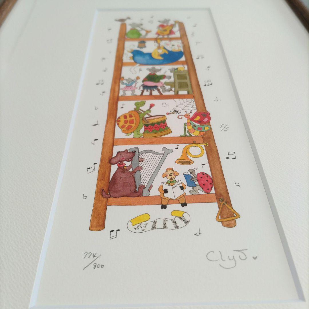 クリーブ 【新品】額装 ☆ 直筆サイン・エディション有り ☆ 限定版画 ☆