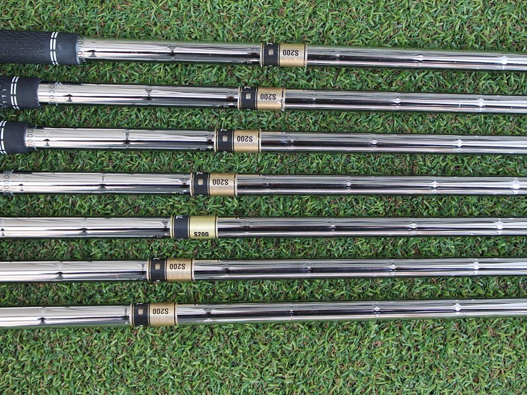 【レフティ】 ミズノ MP-60 左利きアイアン 4-PW 7本 DG S200