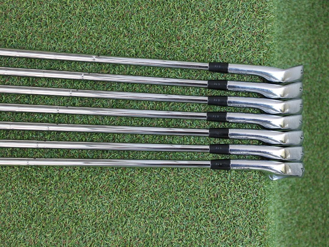 【レフティ】 ミズノ MP-60 左利きアイアン 4-PW 7本 DG S200