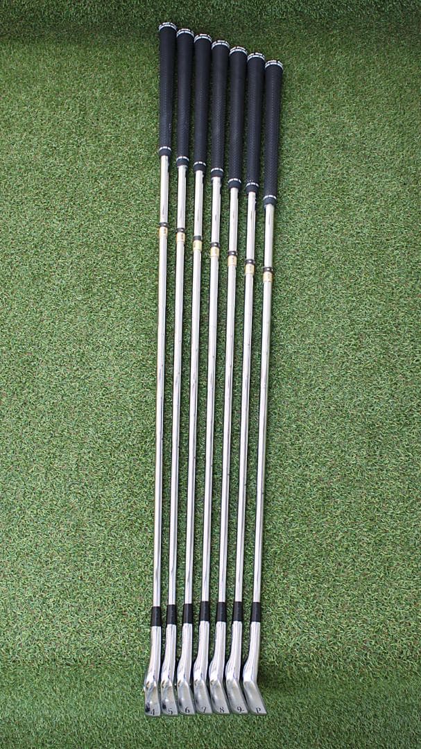 【レフティ】 ミズノ MP-60 左利きアイアン 4-PW 7本 DG S200