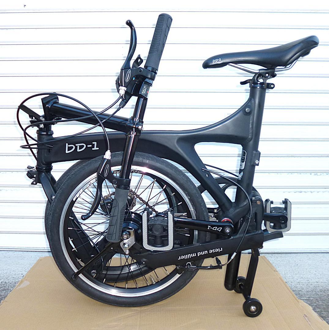 引取り限定 希少 BD-1 ALFINE 内装11速 マットブラック 2014年