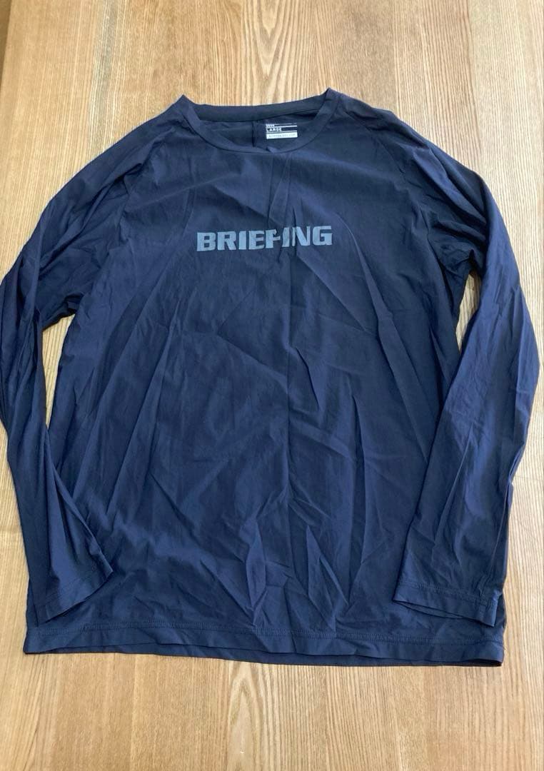 BRIEFING　PERFORMANCE ロンT SHIRT L