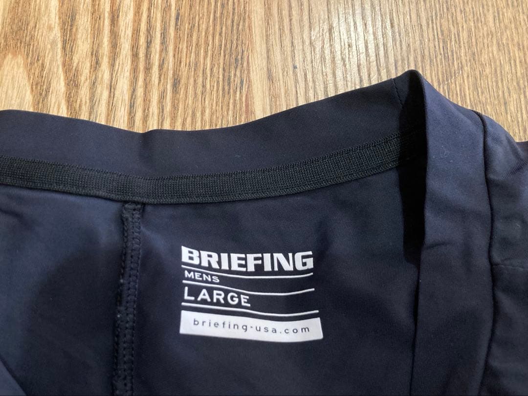BRIEFING　PERFORMANCE ロンT SHIRT L