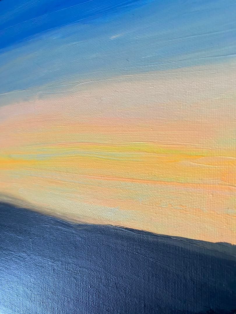 原画/抽象画/モダンアート/サーフアート/アクリル画 This monent 海