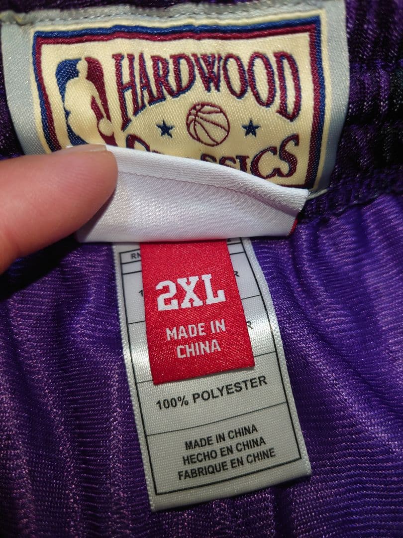 Mitchell&Ness ラプターズ バスパン ショーツ ビッグサイズ
