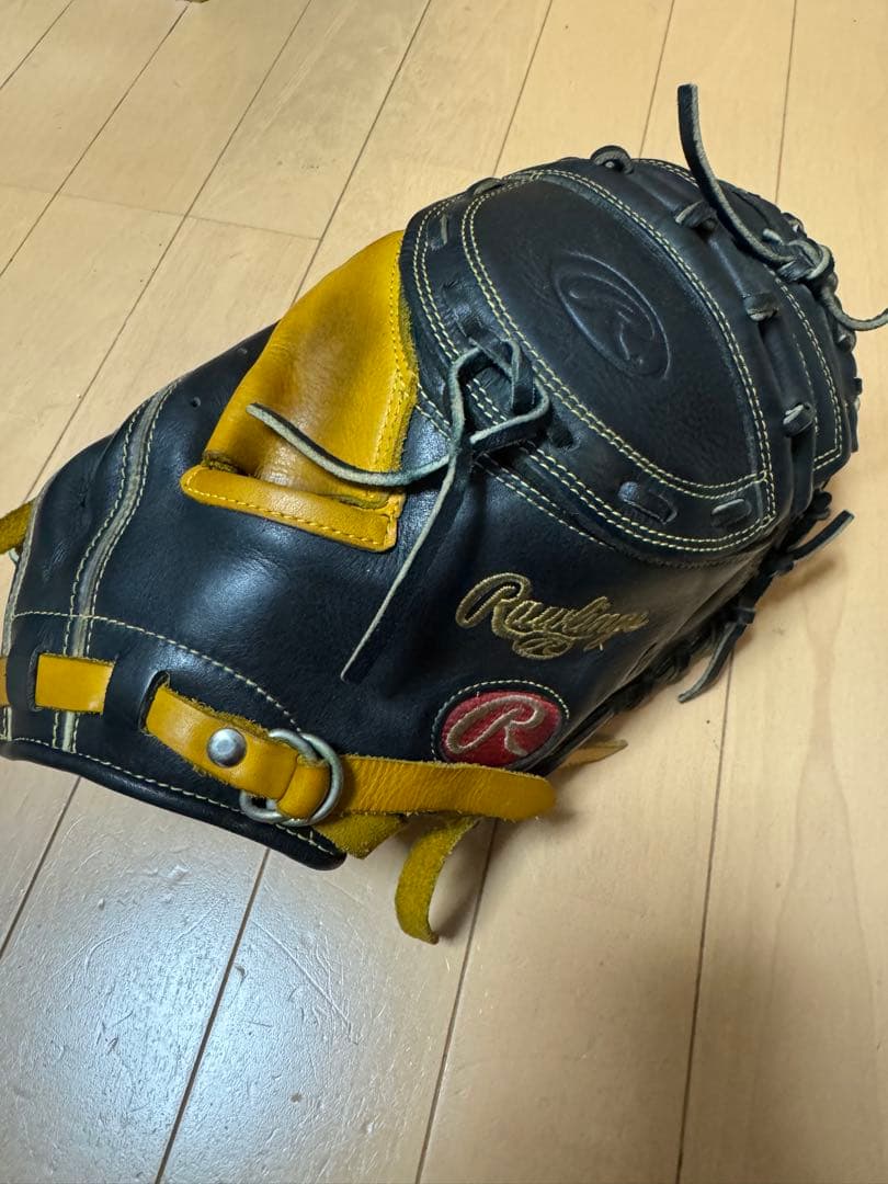 Rawlings ローリングス キャッチャーミット ブラック/イエロー