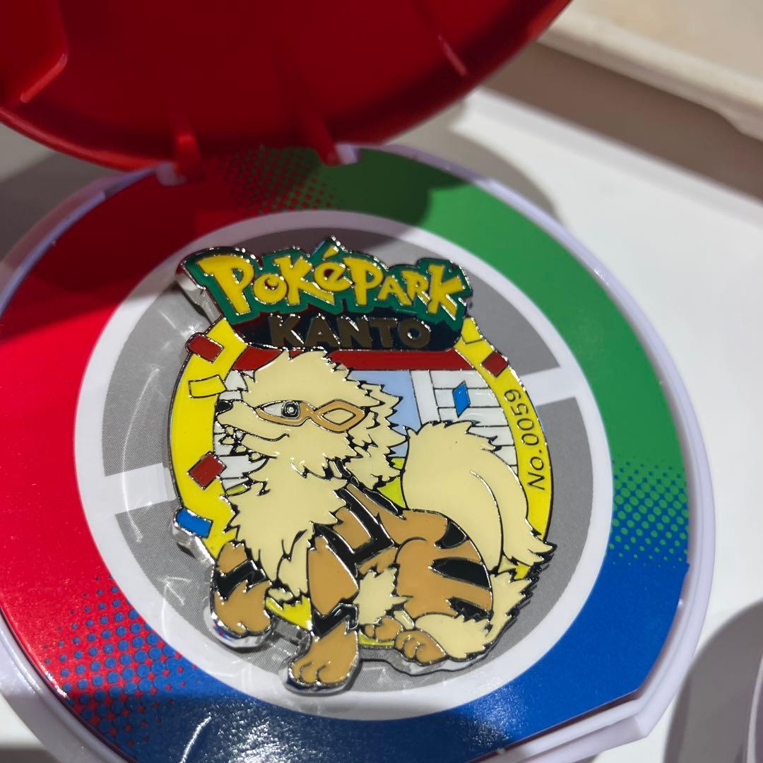 ポケパーク ピンズセット カントー　ウィンディ　ガーディ