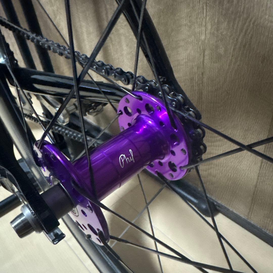 philwood pro track hub パープル