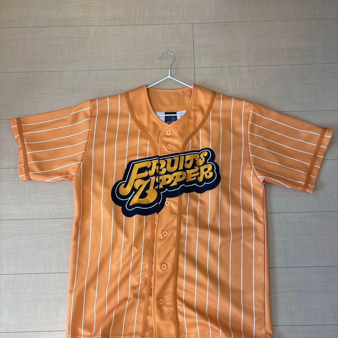FRUITSZIPPER 鎮西寿々歌 推しアピ ユニフォーム オレンジ
