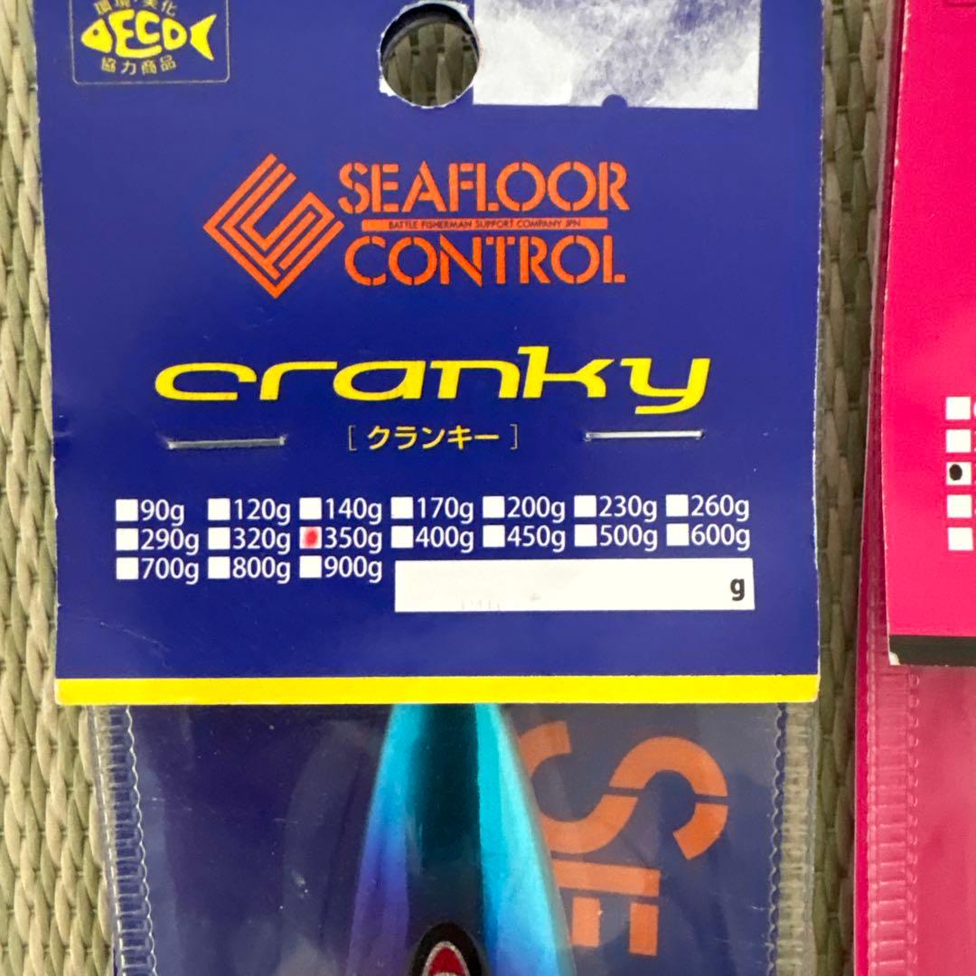 SEAFLOOR CONTROL CRANKY & SPUNKY メタルジグ