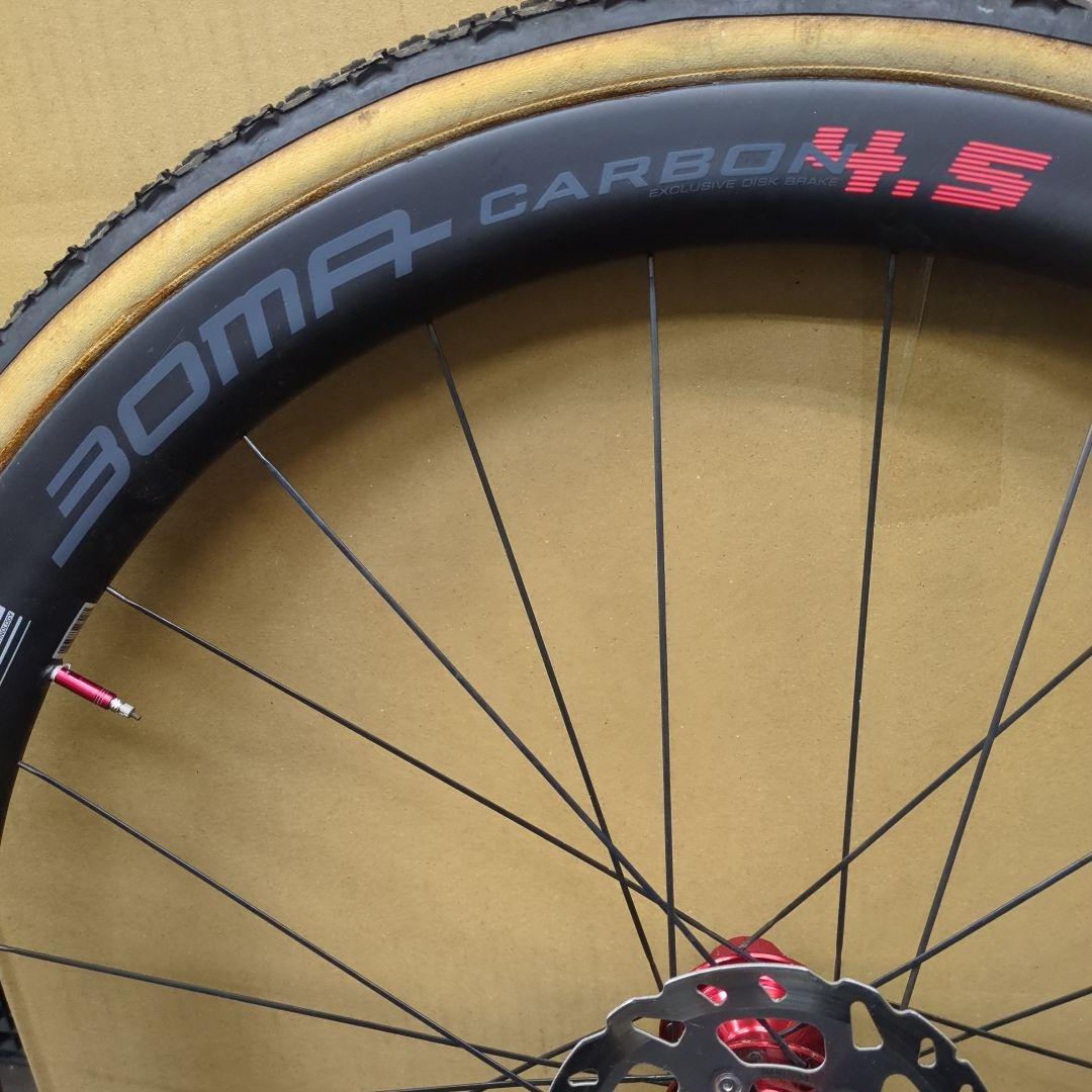 BOMA CARBON 4.5 完組ホイールチューブラー