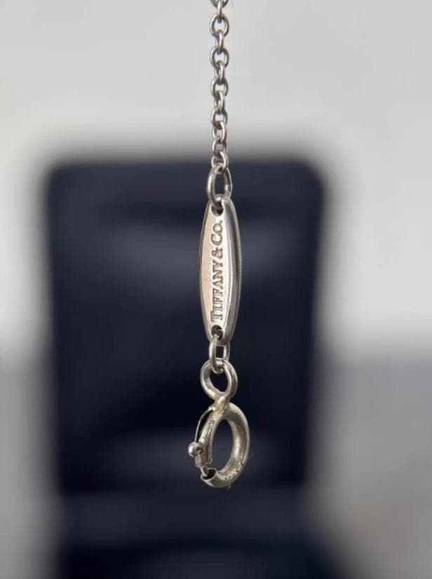 美品 Tiffany & Co. ダイヤモンド付きネックレス