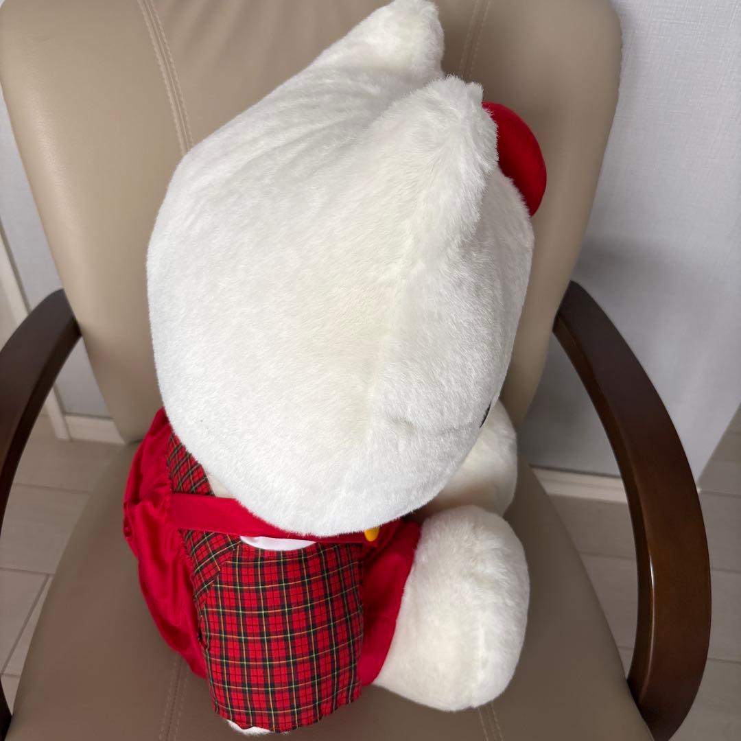 昭和レトロ 希少 超レア！ハローキティ ぬいぐるみ 特大サイズ 廃盤品
