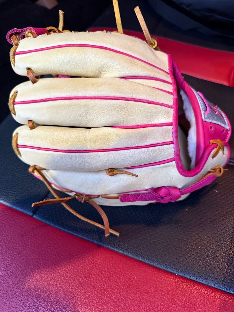 ロイヤルスティッチ 軟式グローブ クリームピンク