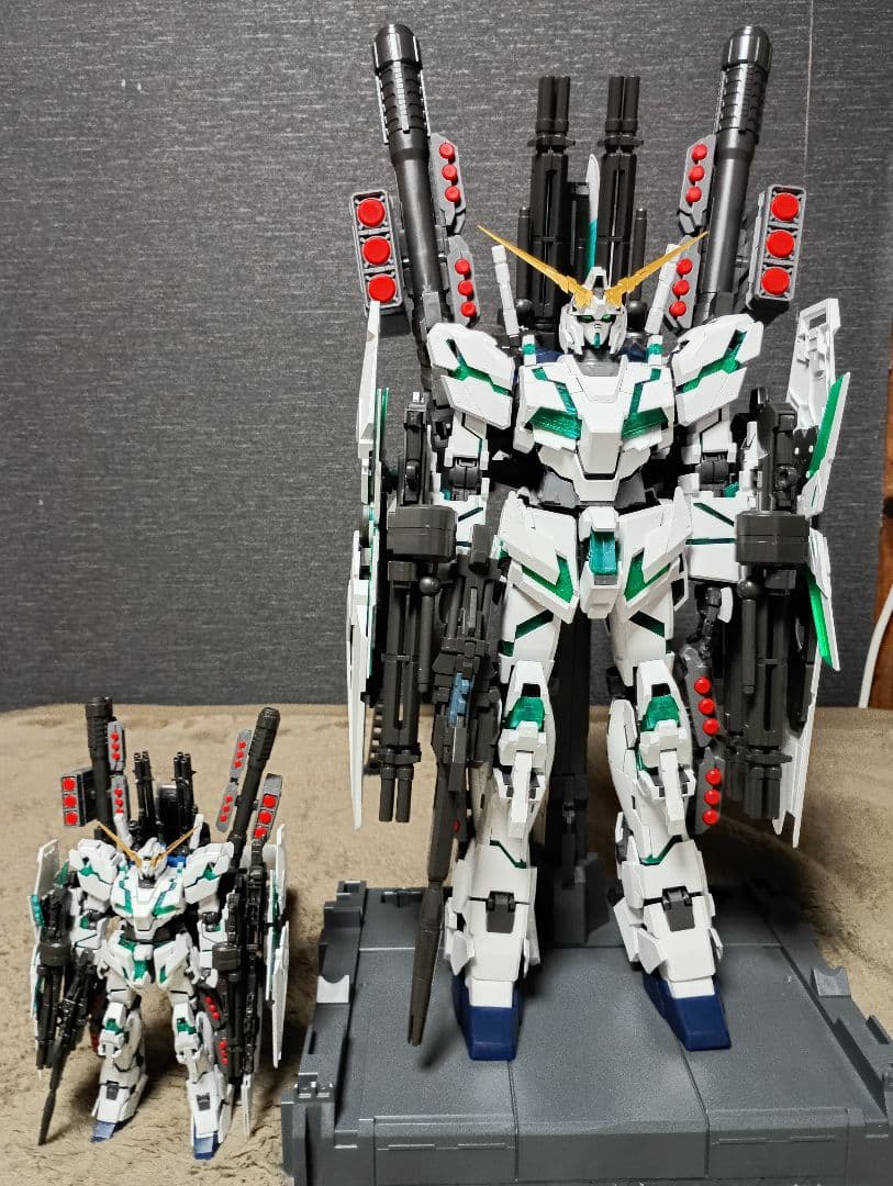 素組 ユニコーンガンダム(最終決戦Ver.)、フルアーマー拡張ユニット PG