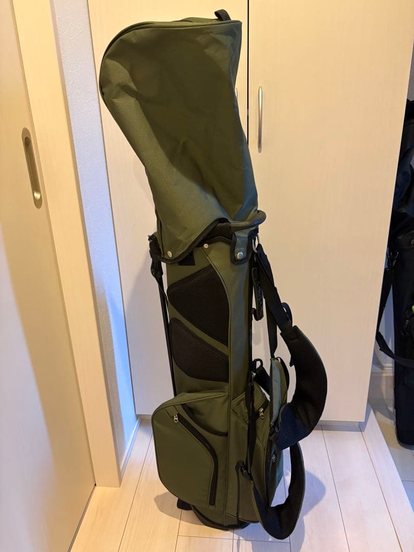 超軽量キャディバッグ　1.7kg MAXCAT カーキ