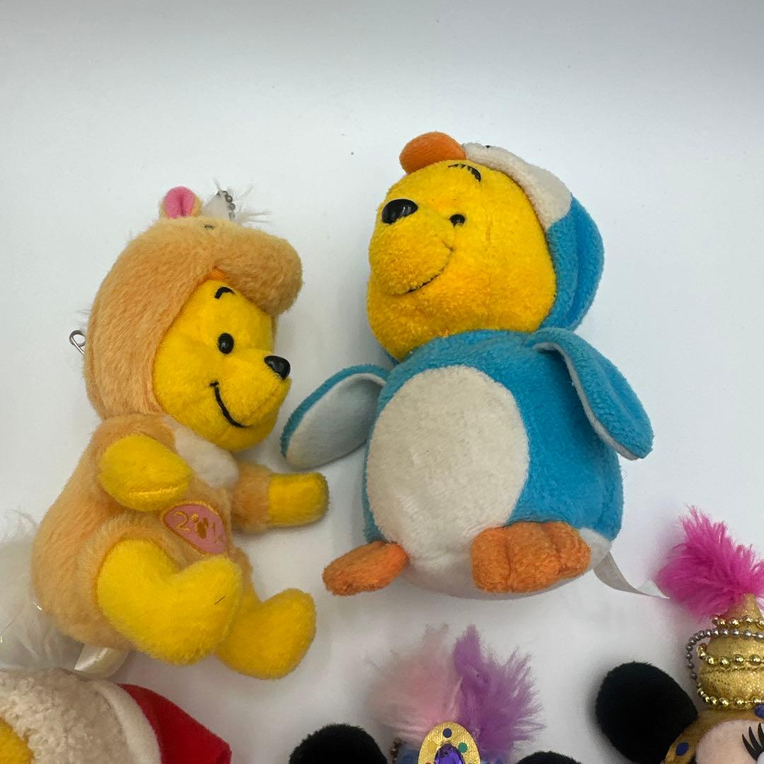 ディズニー　ミッキー・ミニー・プーさん等ぬいぐるみ15体セット