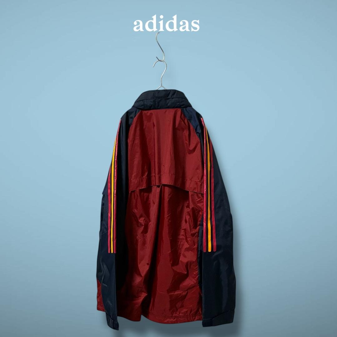 アディダス adidas スペイン代表 ピステ ウィンドブレーカー フード付 L