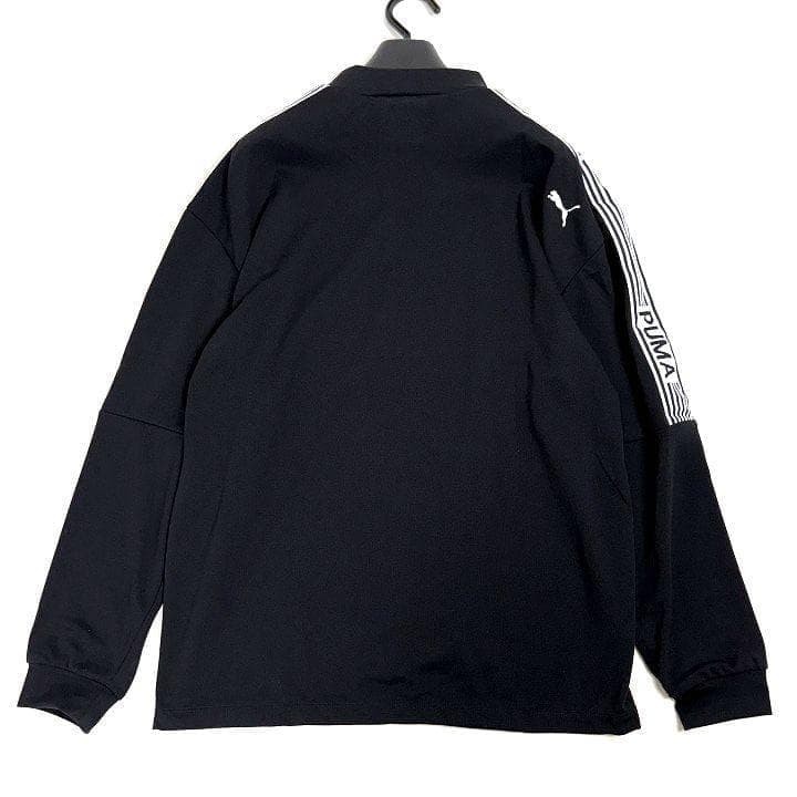 新品 プーマ ゴルフ ストレッチ モックネックシャツ オーバーサイズ 黒 XL