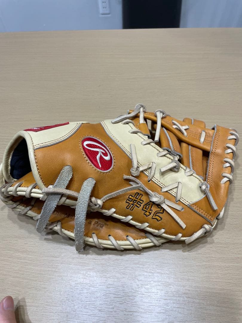 ローリングス　軟式用HOH ファーストミット　右投げGRSOMHH 中古品