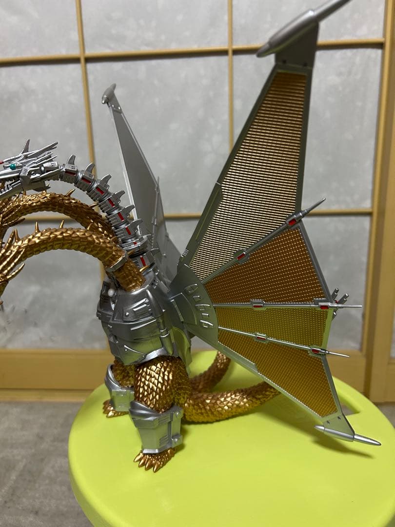 ⚠️注【両翼細突起部補修有/処分価格‼️】東宝怪獣コレクション「メカキングギドラ」
