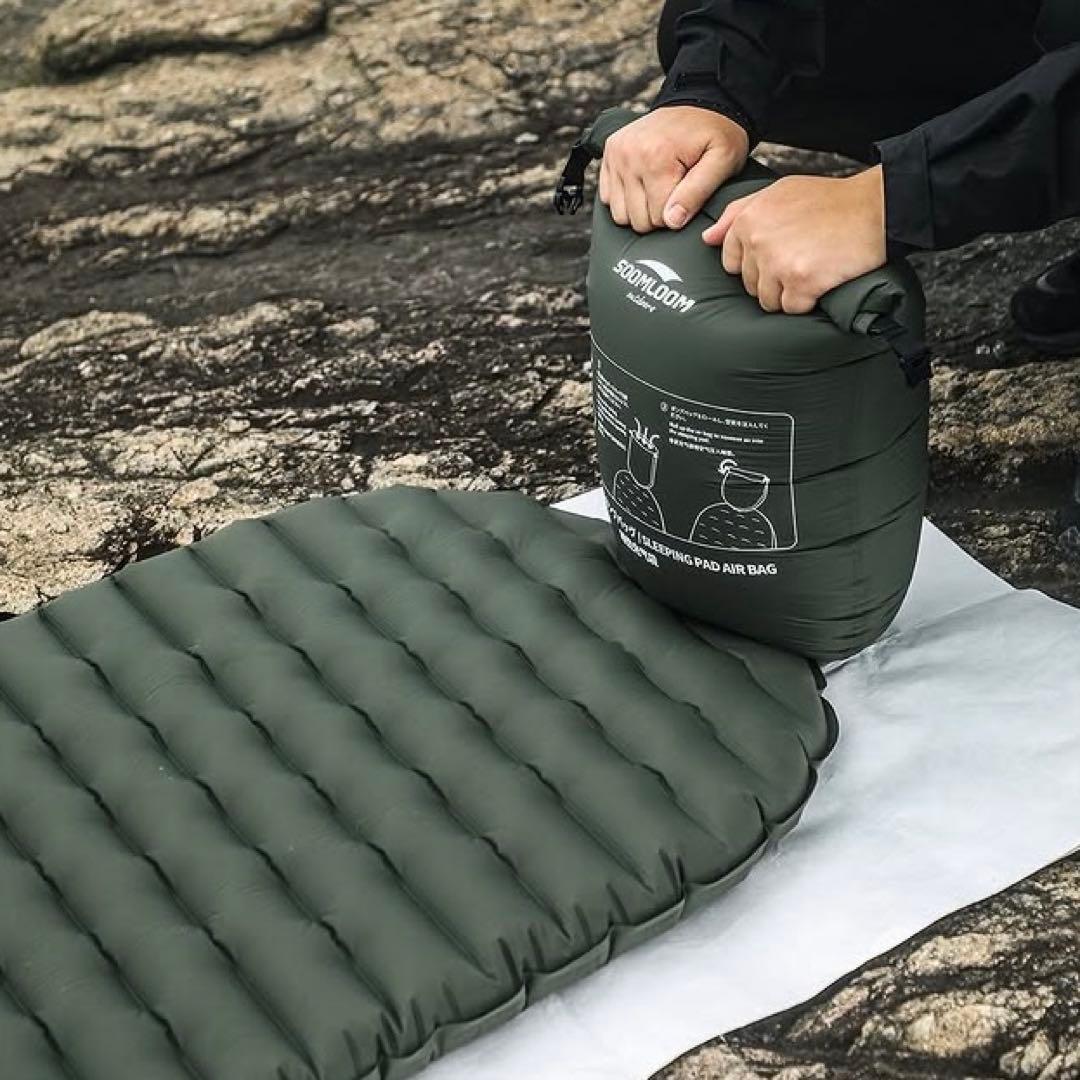 人気！　GRADED6.0 soomloom エアーマット　登山　軽量　−10℃