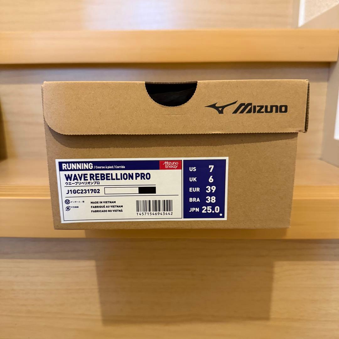 Mizuno ウェーブリベリオンプロ　25.0cm