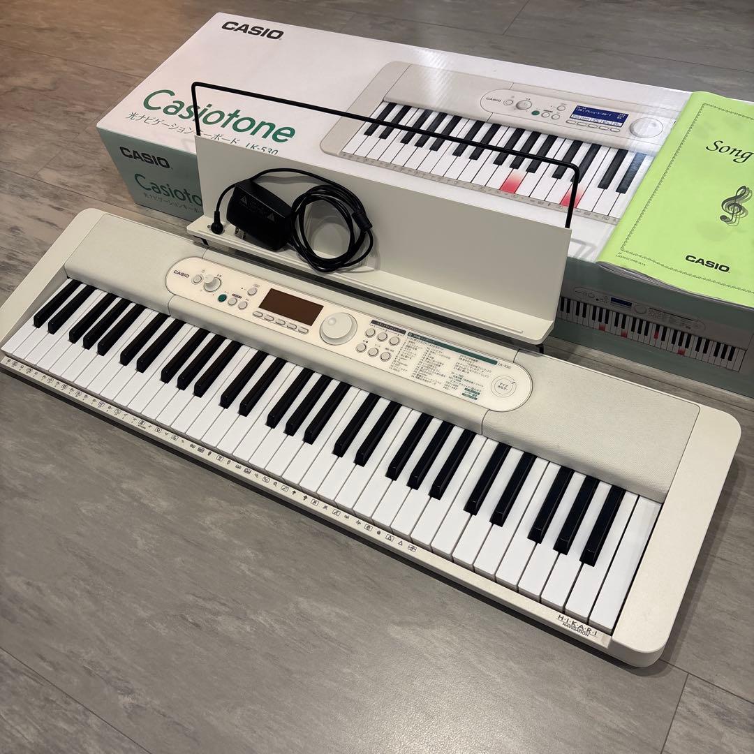 チャイOvO 様Casiotone 光ナビゲーションキーボード LK-530