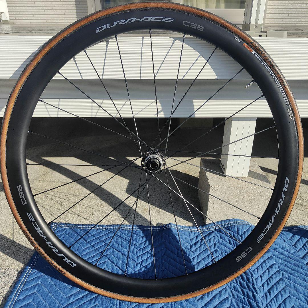 シマノデュラエースDURA-ACE WH-R9270-C36-TL DISC美品
