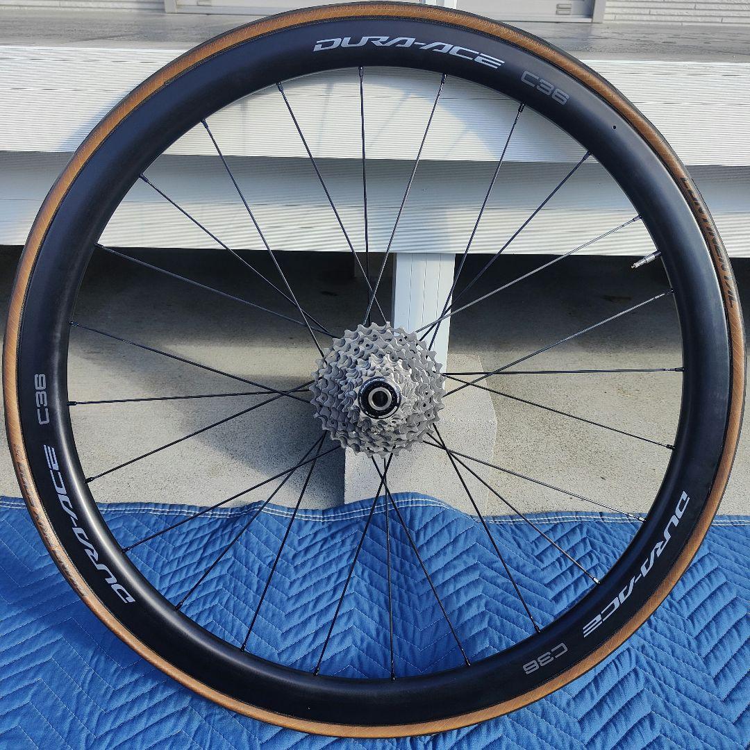 シマノデュラエースDURA-ACE WH-R9270-C36-TL DISC美品