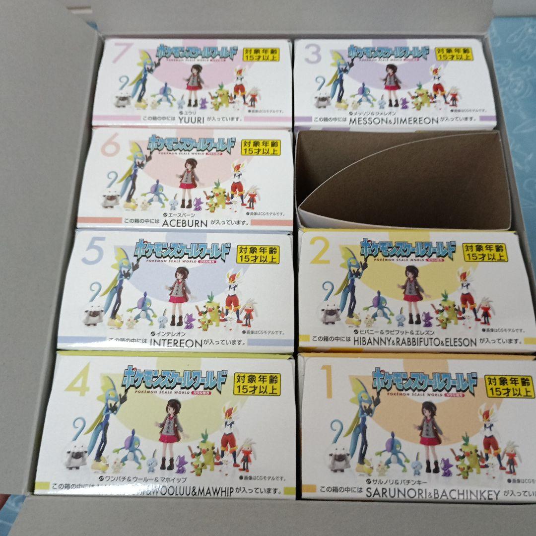 ポケモンスケールワールド　ガラル地方　セット