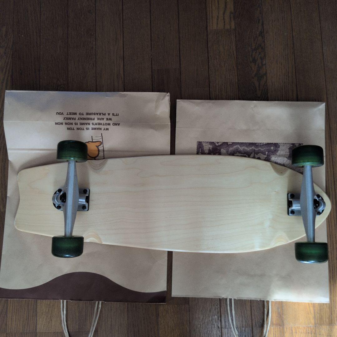 31.5 セミロング 70mm/85Aウィール クルーザー サーフスケートボード