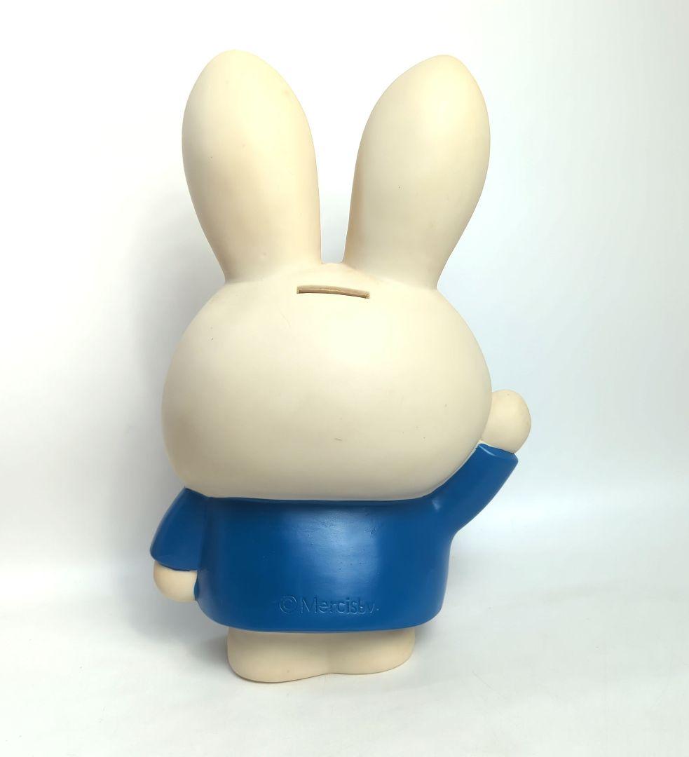 ヴィンテージ　ミッフィー　特大　29cm　貯金箱　ソフビ　昭和レトロ