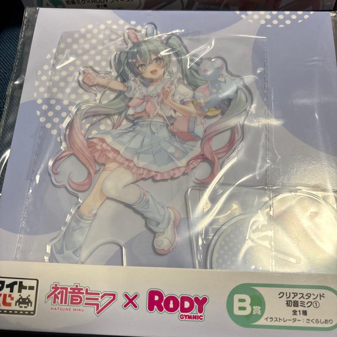 初音ミク×RODY フィギュア A & LH セット　B、F賞