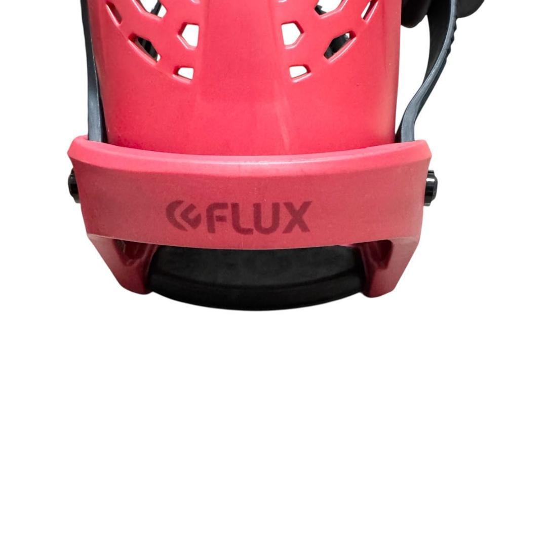 FLUX PR バインディング ML 赤ピンク ビス付 スノボ ビンディング