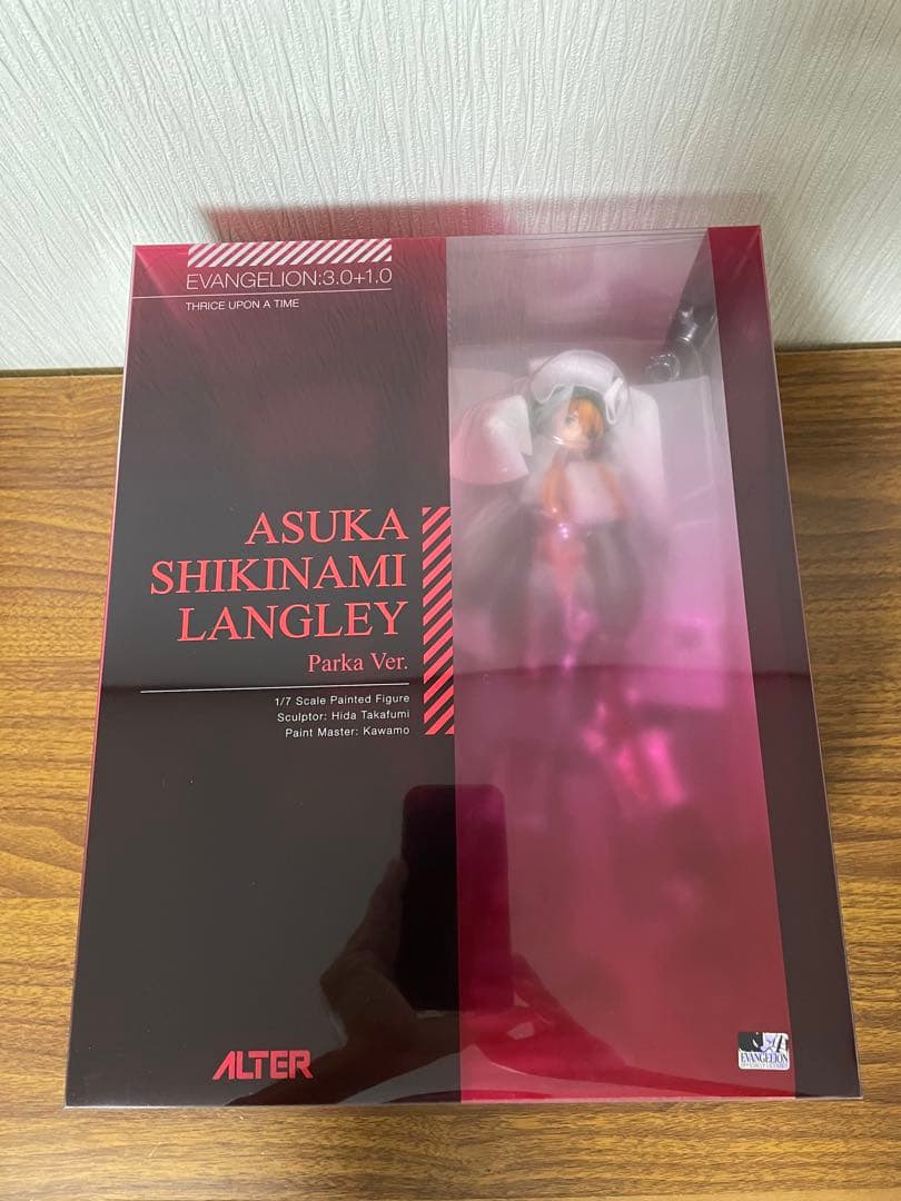 新品 アルター 式波・アスカ・ラングレー パーカーVer. 1/7