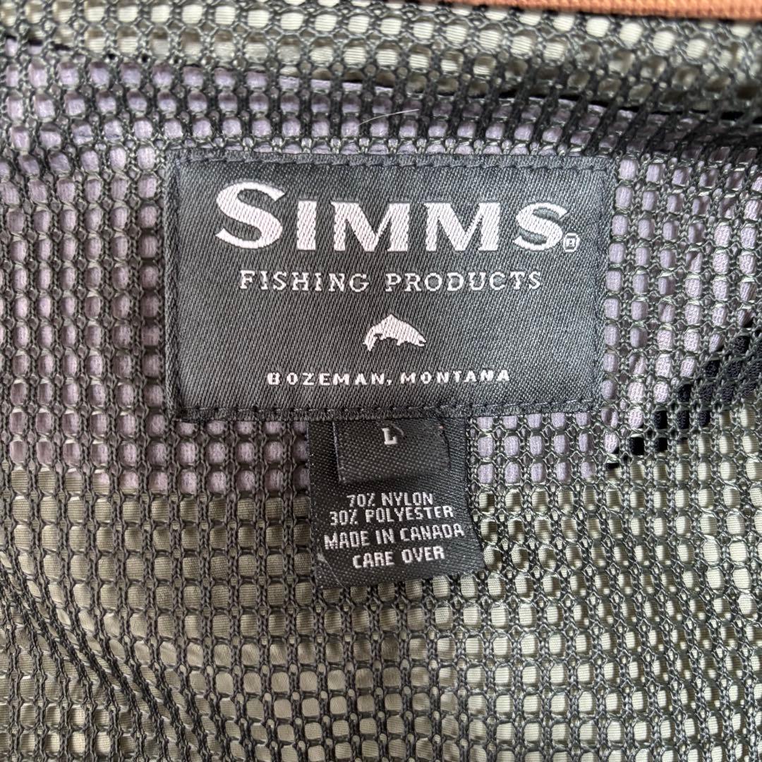 SIMMSフィッシングベスト サイズL カナダ製