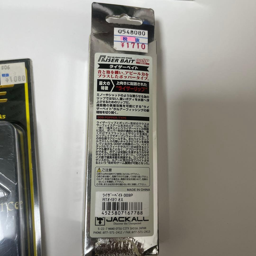 フィッシングルアーセット N00