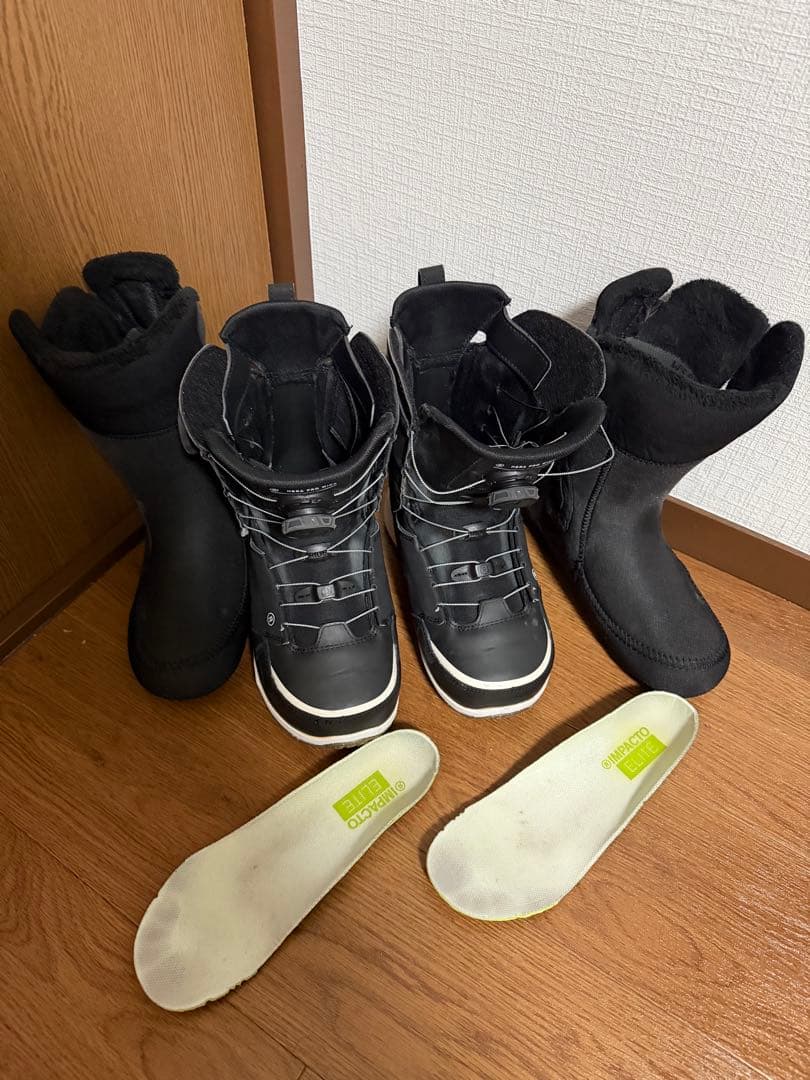 24-25 RIDE HERA PRO WIDE 25.0cm ブラック