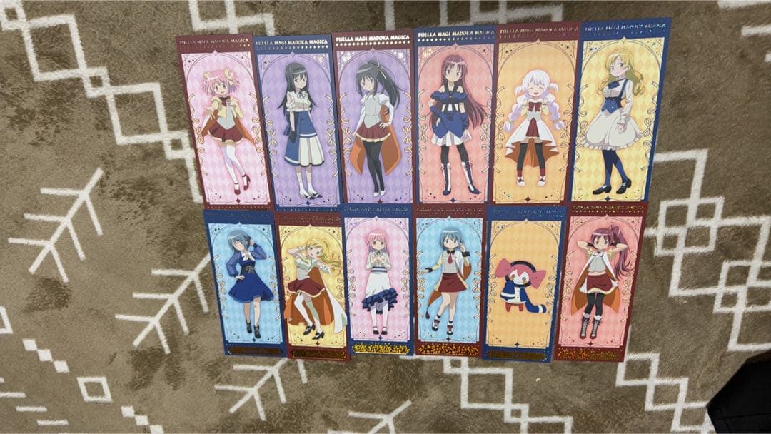劇場版 まどマギ ちびぐるみ ビッグイラストカード コンプリート namco限定