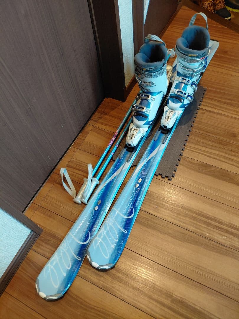 美品【ハイエンド】VOLKL レディース スキーセット メンテ・WAX済み✔