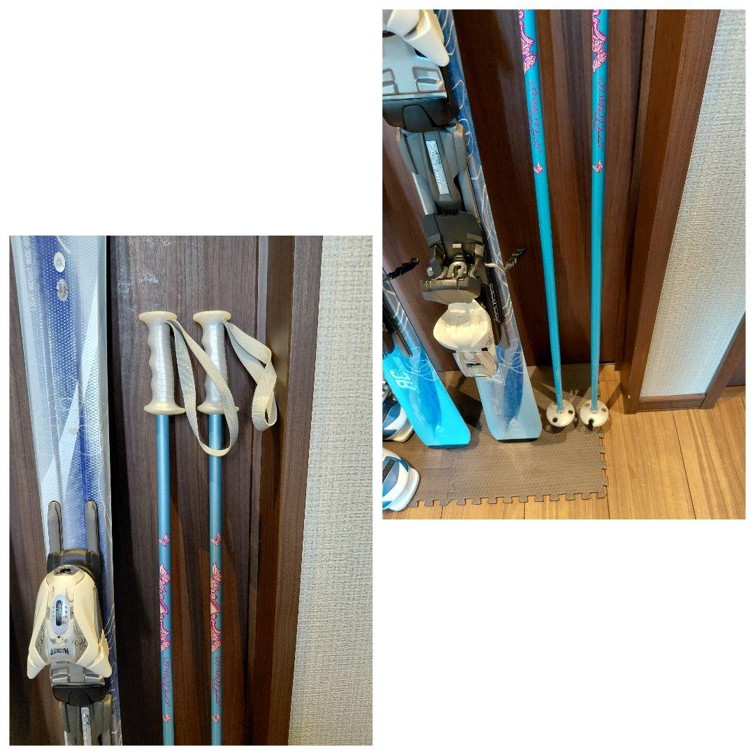 美品【ハイエンド】VOLKL レディース スキーセット メンテ・WAX済み✔