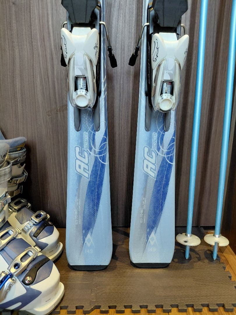美品【ハイエンド】VOLKL レディース スキーセット メンテ・WAX済み✔