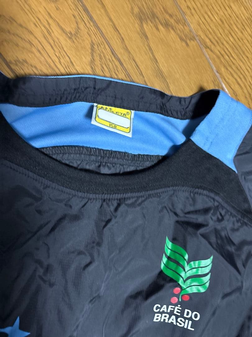 アスレタ　ATHLETA ピステ　上下　黒　水色　美品　破れ無し　150