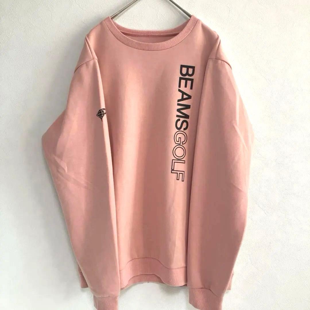 BEAMS GOLF ビームスゴルフ M スウェット 日本製 ピンク