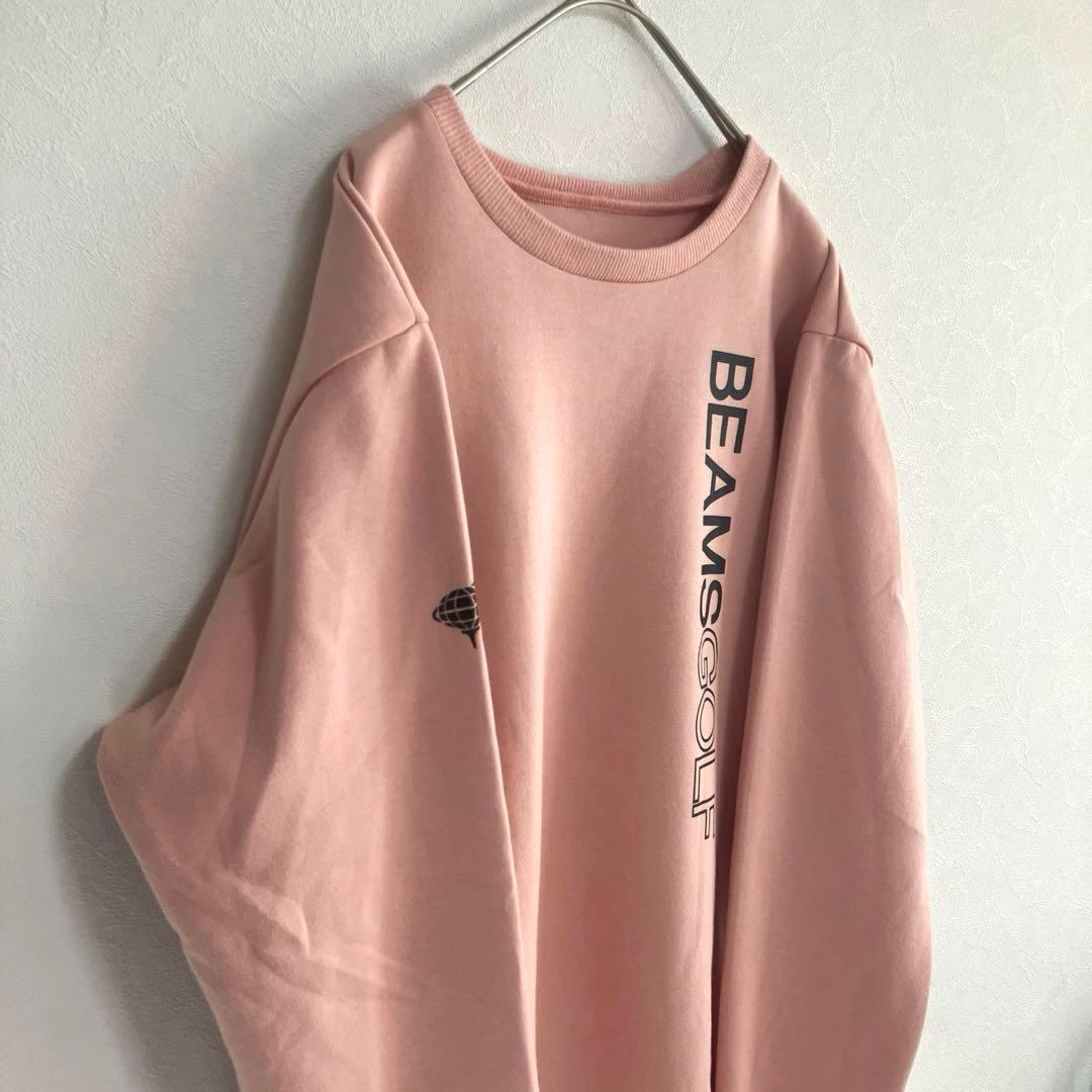 BEAMS GOLF ビームスゴルフ M スウェット 日本製 ピンク